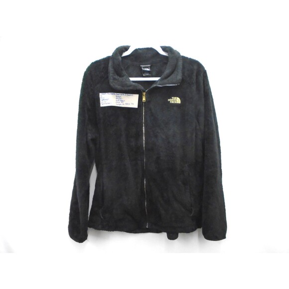 The North Face Jackets & Blazers - The North Face Womens Osito II Jacket Size XL Fleece Full Zip Pockets Black/Gold